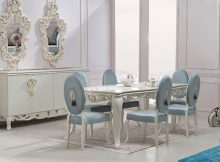 Zebrano Mobilya Yemek Masası ve Sandalye Seti